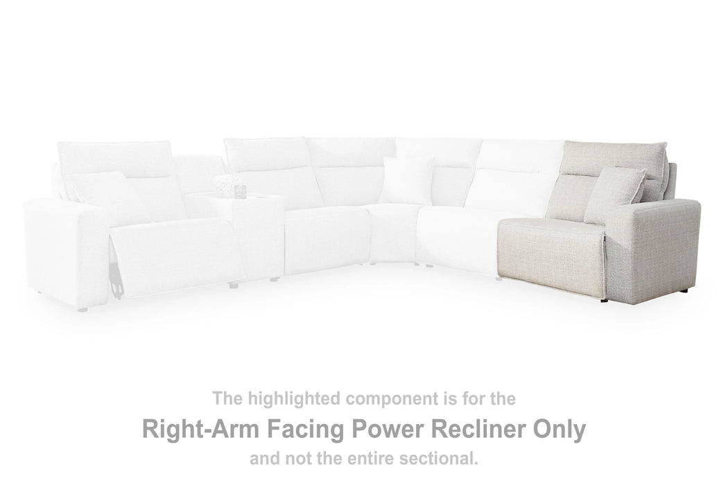 Modmax II Power Reclining Sectional with Chaise and Audio Console