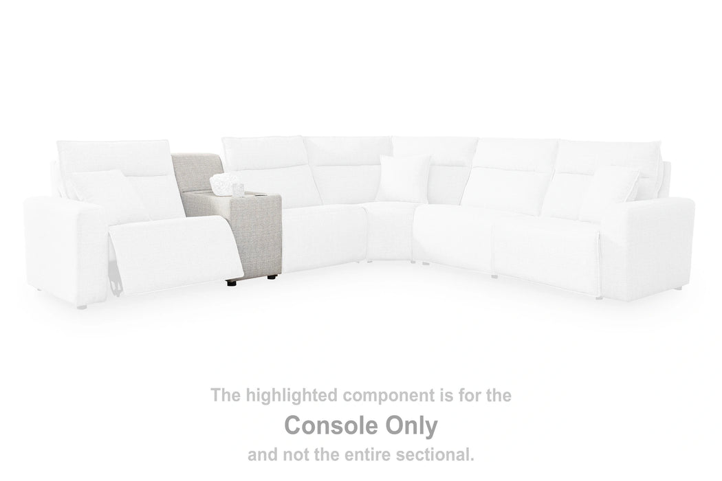 Modmax II Power Reclining Sectional with Chaise and Console