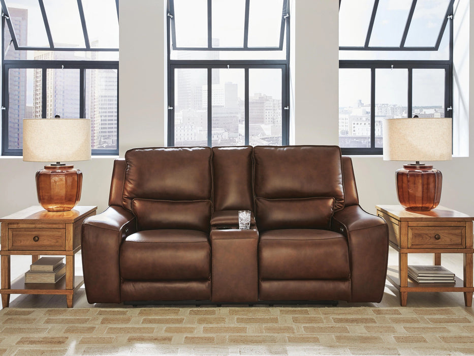 DeepWakes Power Reclining Loveseat with Console