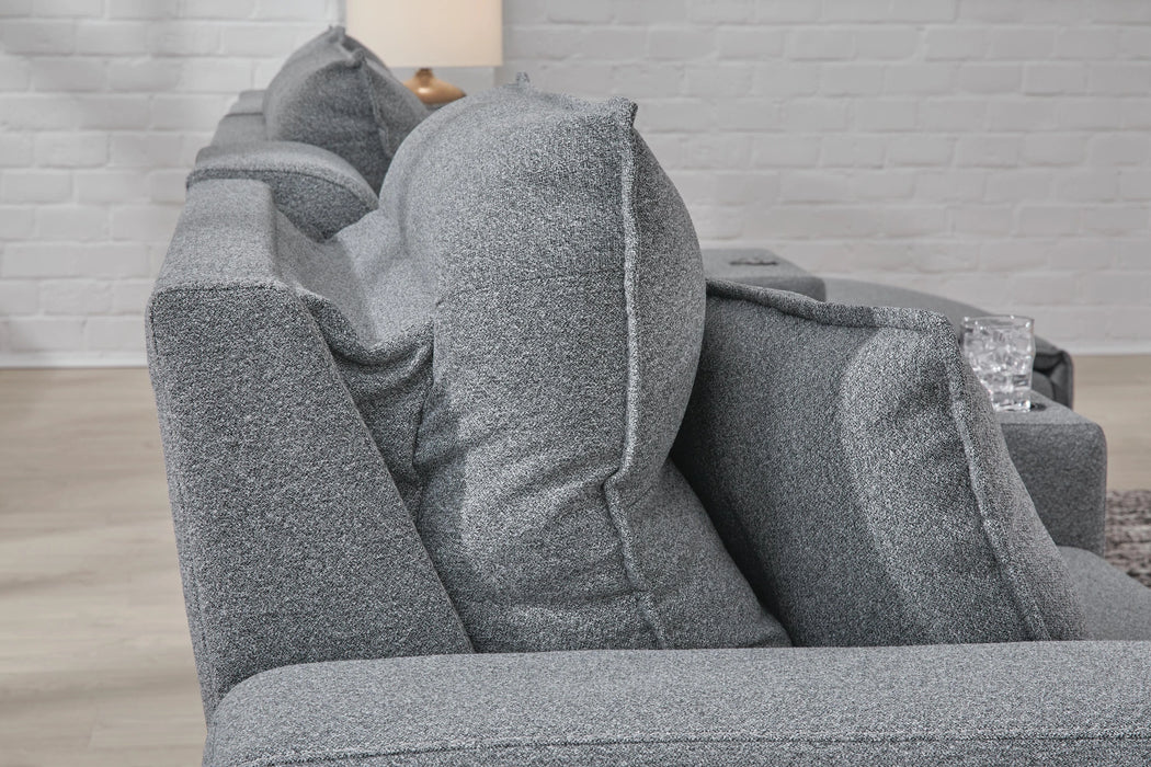 Modmax II Power Reclining Sectional with Chaise and Consoles
