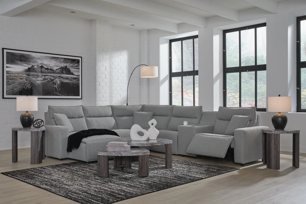 Modmax II Power Reclining Sectional with Chaise and Console