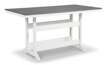 Transville Outdoor Counter Height Dining Table