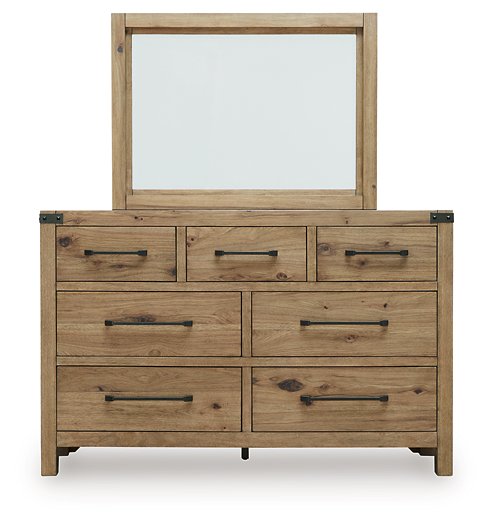 Ridgester Dresser and Mirror