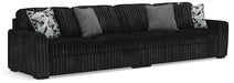 Midnight-Madness Sectional - Onyx