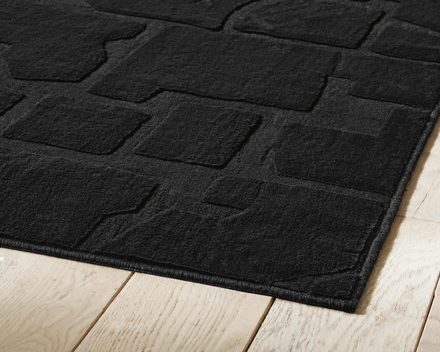 Gibbswell Washable 5' x 7' Area Rug